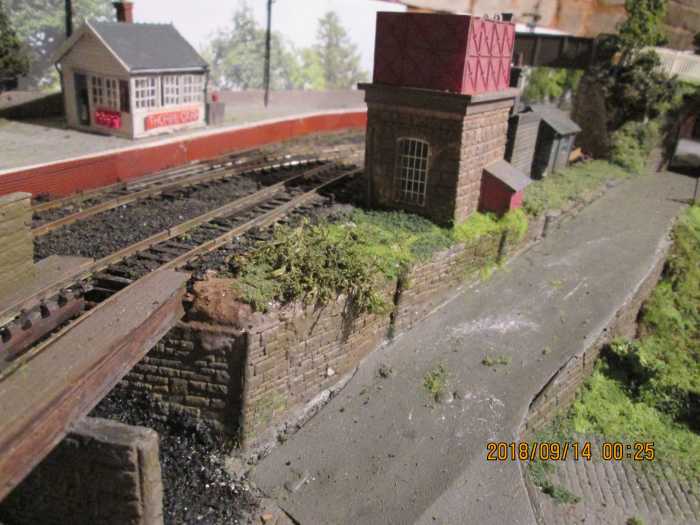 Another view of the water tower (one of the 'etceteras'), a reminder of the steam era that's still as popular despite having been left behind by British Rail in 1968 (also since been 'left behind').