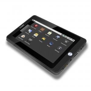 Coby Kyros tablets offer a light version of the Android operating system and are available in a variety of sizes.