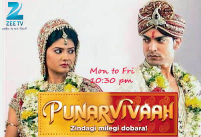 The Serial Punar Vivaah on Zee TV tells the story of a marriage of convenience between the main protagonists Aarti (Kratika Sengar) and Yash (Gurmeet Choudhary) for the sake of their children.