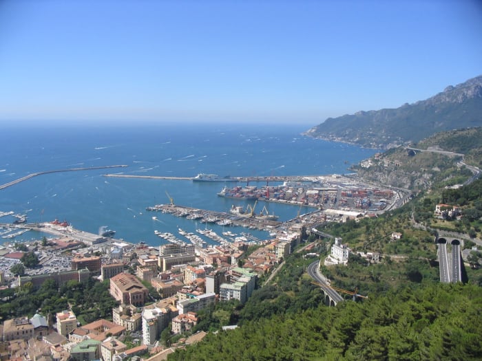 A modern-day image of Salerno, where Trotula worked and lived.