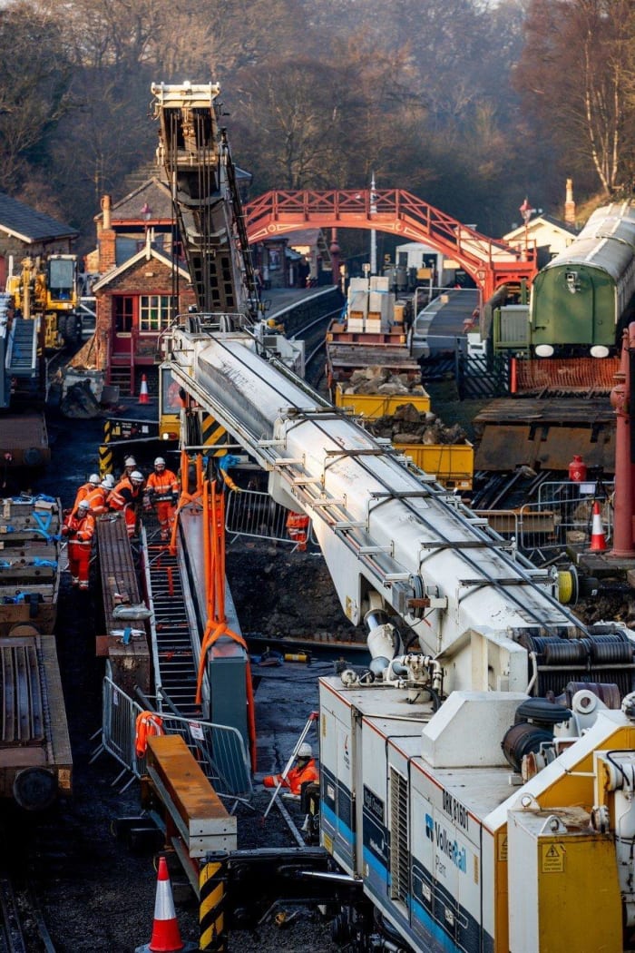 "Bridge that gap" - concrete emplacements will support the new units - see bridge side, left - with the whole bridge hopefully ready to take the 2020 season's tourist traffic,