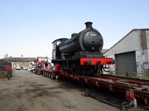 Back at Leeming Bar, 65894 arrived 25th July, 2019 for another holiday season to stand in for J72 69023 whilst she undergoes restoration