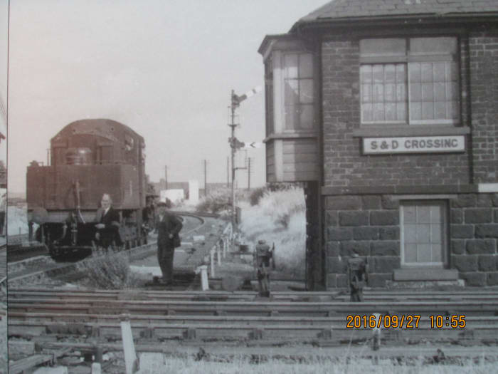 Known locally as 'S&D Crossing', this was where the original Stockton & Darlington Railway passed north of Darlington between North Road and Fighting Cocks on the way south-east to Preston Park (Eaglescliffe) and Stockton-on-Tees