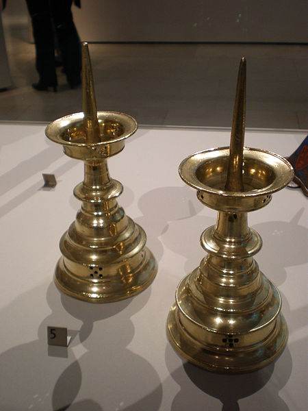 Candles should always be placed in appropriate holders for example: tealight holders or glass candle holders.