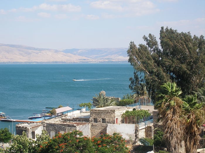 Sea of Galilee, Israel - Taken by Pacman. Here is where Peter and Andrew fished as well as James and John along with their father, Zebedee.