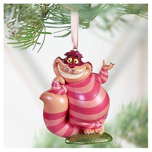 Alice In Wonderland Gave Cat Lovers A Wonderful Ornament Idea With That Grinning Character, The Cheshire Cat. And Here He Is Just In Time For Your Christmas Shopping. Image Credit: Amazon