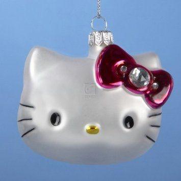 The Hello Kitty Cat Ornament Is A Favorite Of Kitty Fans And Cat Lovers Alike. This Cute Cat Ornament Will Make A Welcome Addition To Any Cat Ornament Collection Or To Any Hello Kitty Collection. Image Credit: Amazon