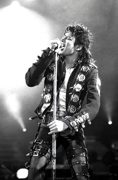 "Bad" Tour - Michael Jackson in 1988.
