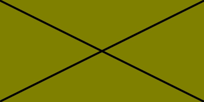 OLIVE GREEN 50% (R) : 50% (G) : 0% (B) Although olive comprises equal amounts of red and green, it cannot be considered as Yellow, and that's why I've crossed it through. It is included only to show the effect of reducing light intensity