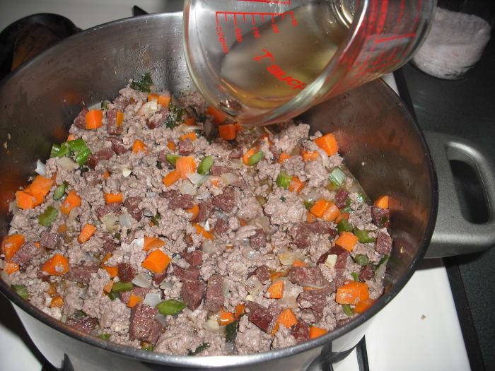 Add the white grape juice and cook, stirring occasionally, until all of the juice has evaporated. This can take a little while, but don't worry, your patience will be rewarded!