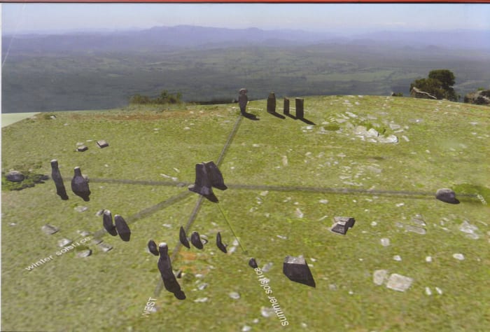 There are dozens of examples of shrines scattered throughout Mmpumalanga, which were built by the first peoples-First Human Beings...