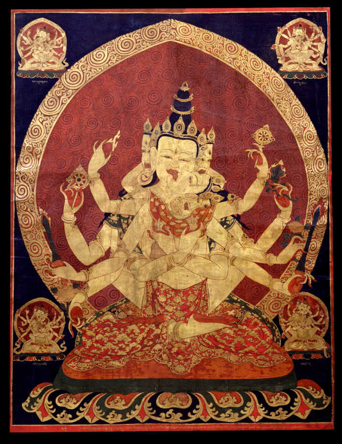 Beautiful Tibetan artwork; a great introduction into Tibetan culture and the ritual of Tibetan sky burials.