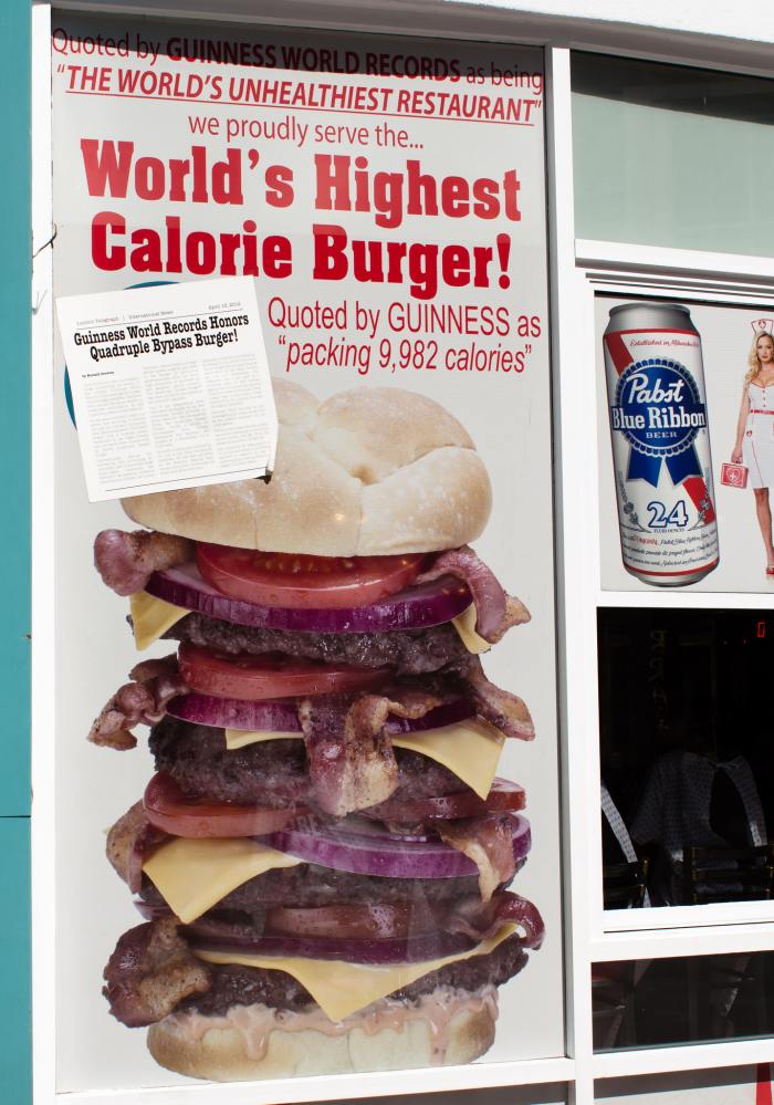 Despite their less-than flattering advertising, The Heart Attack Grill continues to grow in popularity and controversy