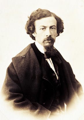 By Gustave Le Gray, who lived from 1820 through 1884. This is a cropped form of the photo. Image in the public domain.