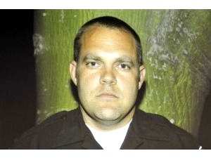 Joseph Wolfe, one of 3 policemen who beat Kelly Thomas who later died from his injuries. Charges were dropped against Wolfe when his fellow officers were acquitted.