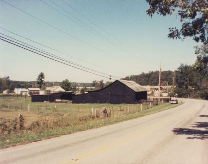 Some of the outskirts of Berea, Kentucky are quite rustic. This picture was taken by the author on bicycle while getting to know the town better.