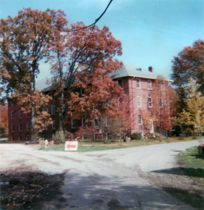Blue Ridge dormitory is the starting residence for many male freshman. It is approximately a quarter mile from the main campus (and where the author stayed his freshman year).