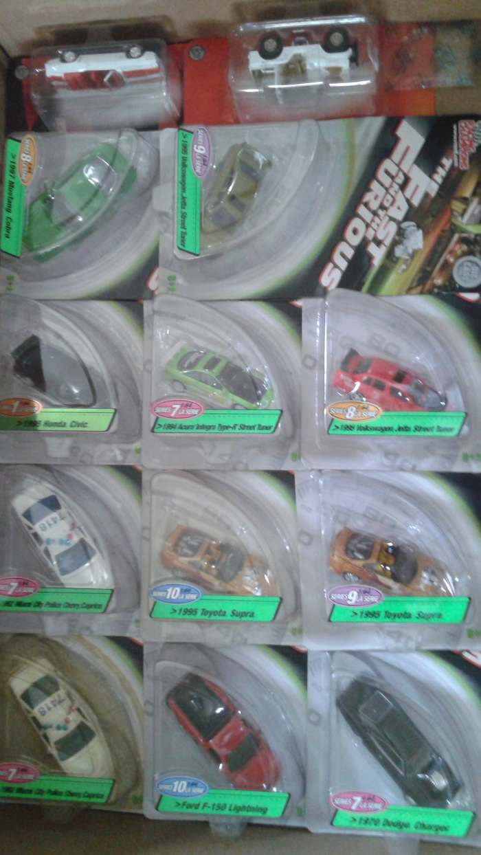 Assorted Racing Champions Fast and Furious diecast. Please note that all photos showcased here are borrowed from provided link and with permission from the owner.