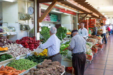Fresh fruit and vegetables from a market are the best way to make sure you're getting the vitamins and nutrients needed for a healthy immune system.