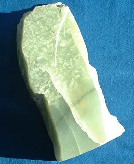 There are two types of jade - nephrite and jadeite. They have been used since prehistoric times for carving ornaments.