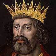 Edward II Plantagenet displaying a congenitally inherited condition known as blepharoptosis, inherited in the royal line.