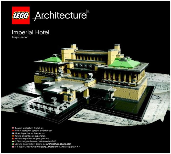 Build actual structures from the real world. Kind of surreal given Lego's usual products.