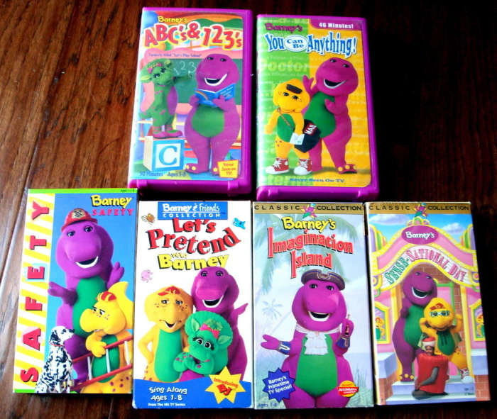 Throughout the 1990s and early 2000s Barney's home videos were very popular and great sellers in video stores.
