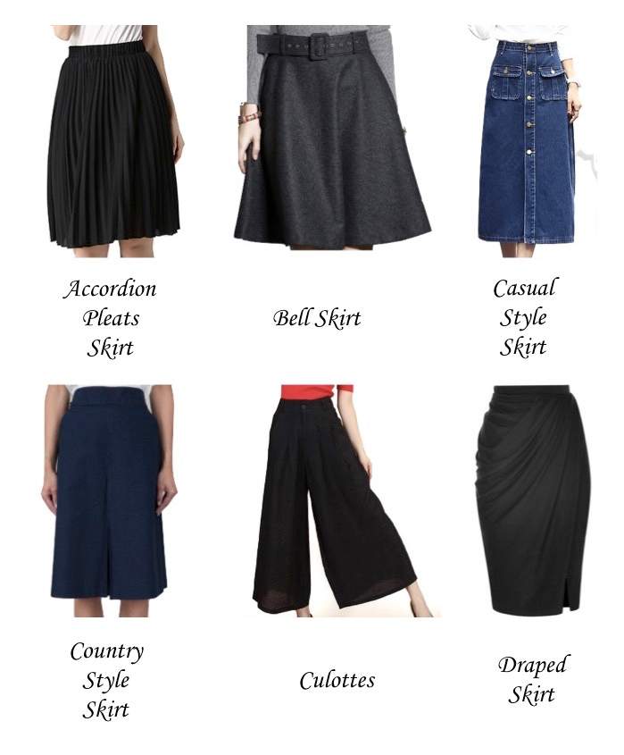 A-Z List of Types and Silhouettes of Skirts in Fashion - HubPages