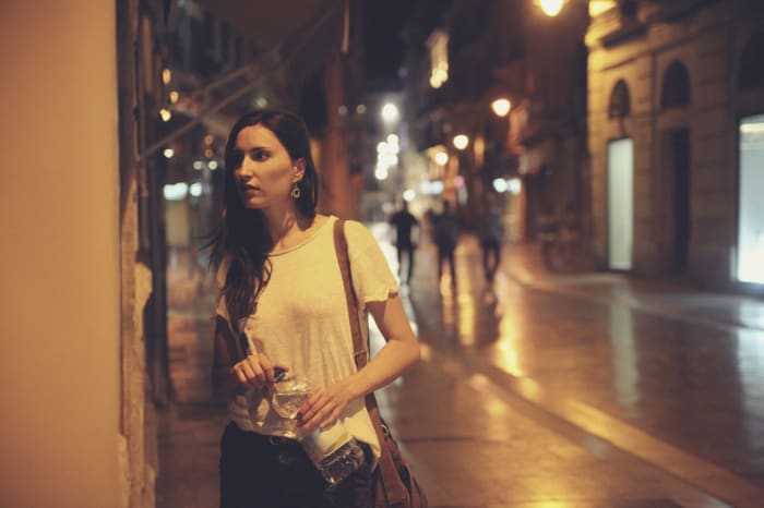 Don't risk walking to your hotel your destination Greyhound station. Take an Uber, Lyft, or better still, have a friend pick you up.