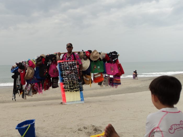 Going to the beach for vacation means there is a good chance your barter and language skills will be improved.