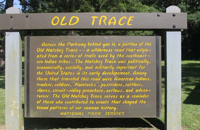 Old Trace Sign