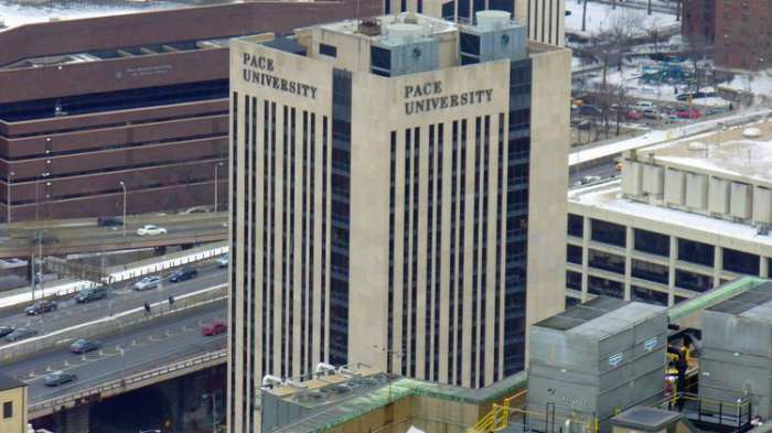 The author's own Alma Mater in New York--functional, even big-city collegiate, but not necessarily brutal!
