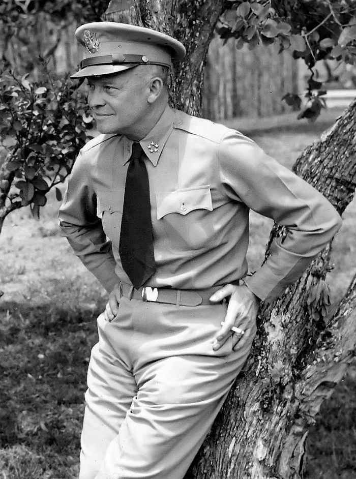 After the war Eisenhower would become the 34th President of the United State of America. He was known as "Ike" by his generals, Eisenhower would receive his 5th star just days before the Battle of the Bulge.