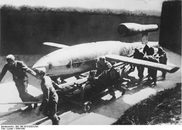 The German V-1 rocket remained one of the most recognizable weapons of WW II, opening a new era in autopilot cruise missiles. They caused terror across Britain as German rocket crews unleashed waves of V-1s.