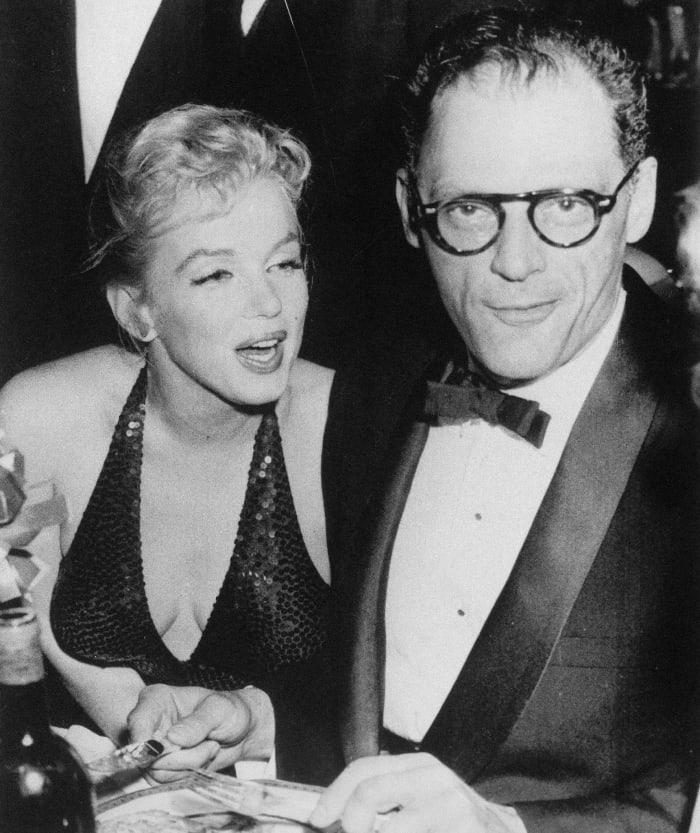 Arthur Miller 1915 - 2005. Marilyn Monroe 1926 - 1962