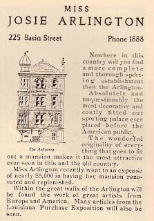The Blue Book was a guide to all of the brothels in Storyville, with vivid descriptions of both locations and working girls.
