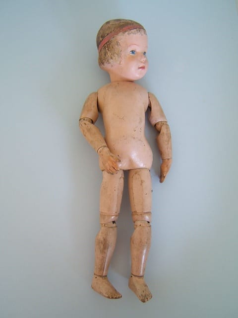 This doll fetched $599.00 at auction. As you see the antique Schoenhut dolls sell well holding value through the years.