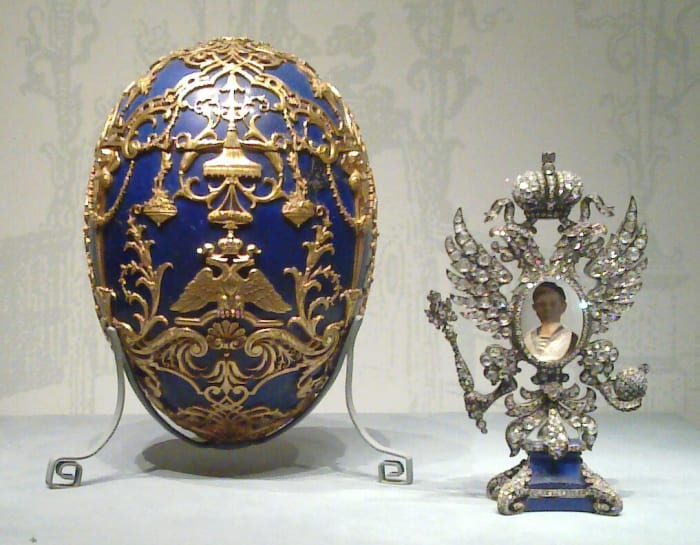 The Faberge Tsarevich Egg And Surprise 1912