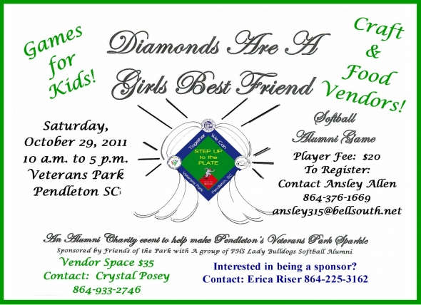 Diamonds Are A Girls Best Friend Raised $1,025.93 - Softball, Crafts, Food, Games and lots of fun for everyone!