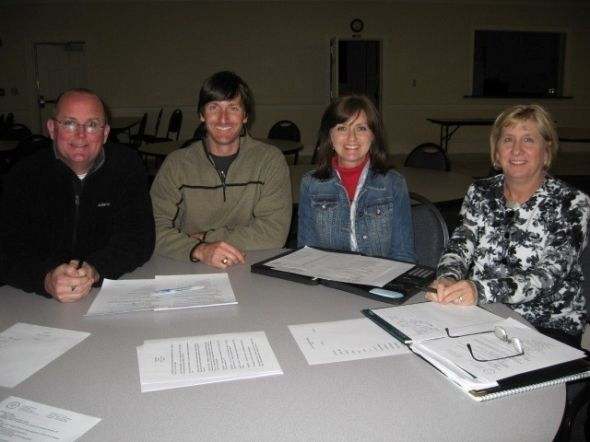 Good Leadership is the Key to a successful organization L to R - Mark Majors, Kern Cox, Kim Beck, Regina Forrest