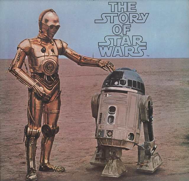 Star Wars "The Story of Star Wars" 20th Century Records T-550 LP 12" LP Vinyl Record. US Pressing (1977)