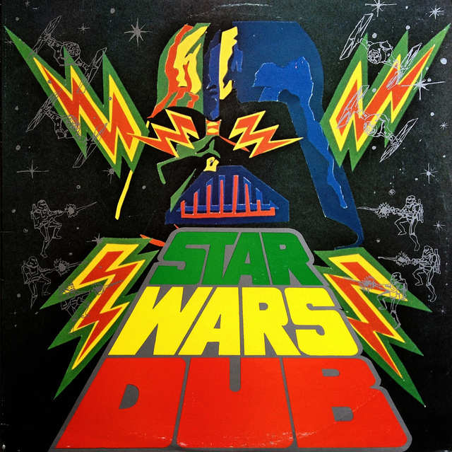 Phil Pratt & The Sunshot Band "Star Wars Dub" Burning Sounds BS 1019 12" LP Vinyl Record, UK Pressing (!978) Blue Vinyl