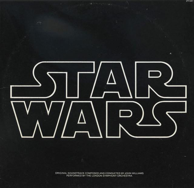 "Star Wars" 20th Century Records 2T-541 2 12" LP Vinyl Record Set, US Pressing (1977) John Williams Conducts the London Symphony Orchestra