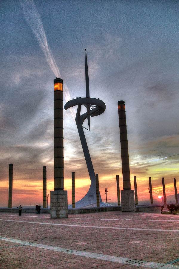 The Torch at Barcelona Olympic Arena