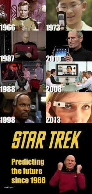 Star Trek provides a prime example of “what once was fantasy, is now reality.” Things that many scientists say are impossible today may never come to pass, but some will. And that’s one of the most awesome things about the scientific method: the read