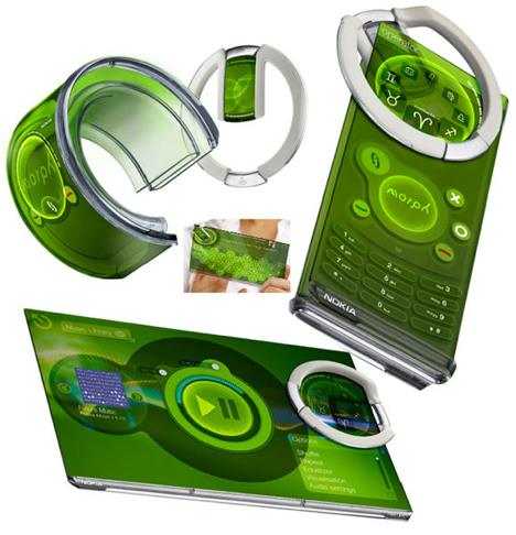 Nokia's new Morph concept phone would use nanotechnology to give it a flexible body with a transparent display that could be re-shaped depending on the user's needs, a far cry from today's solid and chunky devices. Even the electronics inside it woul