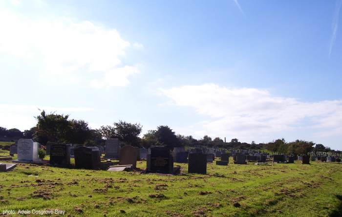 The exit comes out on Black Horse Hill, which leads right back to Grange Road and the train station and beach. The war memorial can be seen on the photo's horizon.