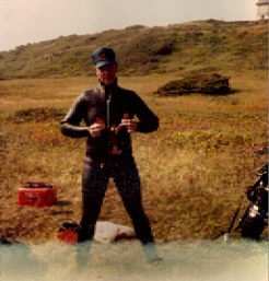I can't remember this guys name but I believe he was a military diver and worked with Knobby at Shearwater