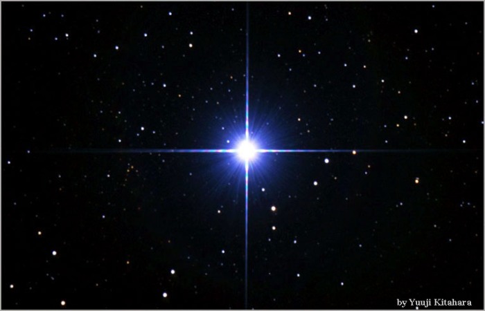 Sirius: the figure of Nommo's placenta, which denotes the cardinal directions if Terrestial Space, as explained by the Dogon.