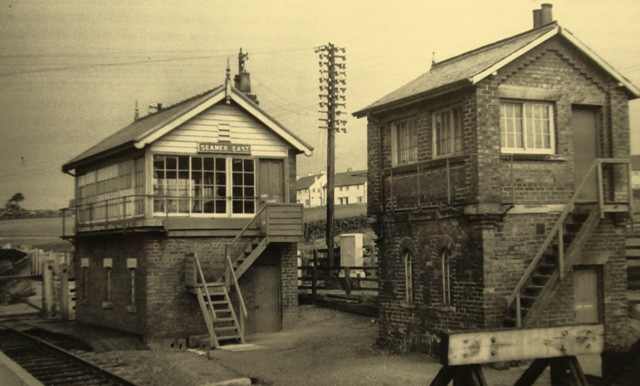 In the 1970s at Seamer near Scarborough the original NER signal cabin still stood near the entrance to the goods depot close to the more recent structure